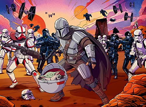 ジグソーパズル 海外製 アメリカ Ravensburger Mandalorian: Face Off 200 Piece Jigsaw Puzzle for Kids | Unique and Interlocking Pieces | Educational and Fun | FSC Certified Materialsジグソーパズル 海外製 アメリカ｜angelica