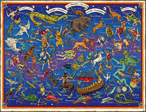 ジグソーパズル 海外製 アメリカ Ravensburger - Constellations - 2000 Piece Jigsaw Puzzle - Stunning Imagery - Beautiful and Intricate - Unique Depiction of The Zodiac Symbols - Premium Quality - Puzzles for Adultsジグソーパズル 海外製 アメリカ|angelica