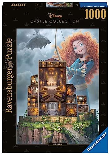 ジグソーパズル 海外製 アメリカ Ravensburger Disney Castle Collection: Merida 1000 Piece Jigsaw Puzzle for Adults | Unique Softclick Technology | Vibrant, Glare-Free Imagery | Perfect for Relaxation & Bonding Timeジグソーパズル 海外製 アメリカ|angelica