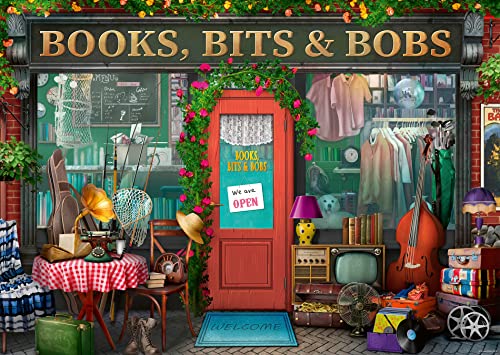 ジグソーパズル 海外製 アメリカ Ravensburger Books, Bits & Bobs Puzzle - Engaging 1000 Piece Jigsaw for Ages 14+ | Unique Softclick Technology | Vibrant and Glare-Free | FSC-Certified Materialsジグソーパズル 海外製 アメリカ|angelica