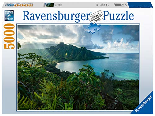 ジグソーパズル 海外製 アメリカ Ravensburger - Hawaiian Viewpoint - 5000 Piece Jigsaw Puzzle - Stunning View of an Hawaiian Island Tropical Paradise - Frame and Showcase - Premium Quality - Ideal Gift - Puzzles for Adultジグソーパズル 海外製 アメリカ｜angelica 39,104円