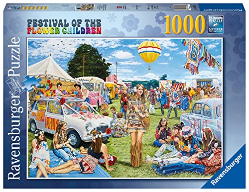 ジグソーパズル 海外製 アメリカ Ravensburger Festival of The Flower Children 1000 Piece Jigsaw Puzzle for Adults & Kids Age 12 Years Upジグソーパズル 海外製 アメリカ｜angelica