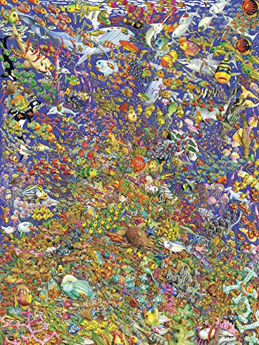 ジグソーパズル 海外製 アメリカ Ravensburger Shoal 1500 Piece Jigsaw Puzzle for Adults - 17264 - Every Piece is Unique, Softclick Technology Means Pieces Fit Together Perfectlyジグソーパズル 海外製 アメリカ｜angelica