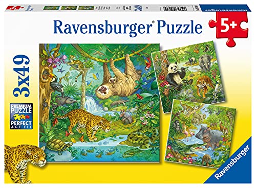 ジグソーパズル 海外製 アメリカ 12217 Ravensburger Ocean World Of Colors 108 Piece Children's Puz ジグソーパズル 海外製 アメリカ Ravensburger Rainforest
