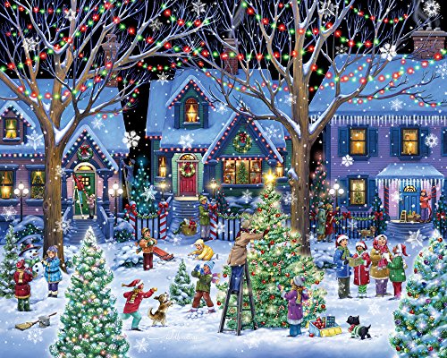 ジグソーパズル 海外製 アメリカ Vermont Christmas Company Christmas Cheer Jigsaw Puzzle 1000 Pieceジグソーパズル 海外製 アメリカ｜angelica