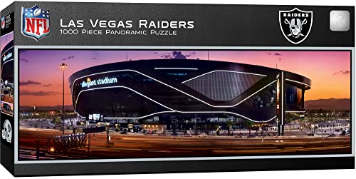 ジグソーパズル 海外製 アメリカ MasterPieces 1000 Piece Sports Jigsaw Puzzle - NFL Las Vegas Raiders Stadium Panoramic - 13"x39"ジグソーパズル 海外製 アメリカ｜angelica