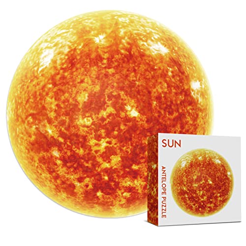 ジグソーパズル 海外製 アメリカ Antelope - 1000 Piece Puzzle for Adults, Space Sun Jigsaw Puzzles 1000 Pieces, Telescope Planet Close-up Round Puzzle, High Resolution, Matte Finish, No Dust Space Puzzleジグソーパズル 海外製 アメリカ|angelica
