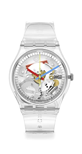 腕時計 スウォッチ メンズ Swatch New Gent Biosourced Unisex Watch Casual Plastic Transparent Quartz Waterproof Clearly New Gent腕時計 スウォッチ メンズ