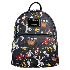 ラウンジフライ アメリカ 日本未発売 バッグ コラボ Loungefly Mickey and Friends Not So Scary Halloween AOP Mini Backpack Exclusive Disneyラウンジフライ アメリカ 日本未発売 バッグ コラボ｜angelica