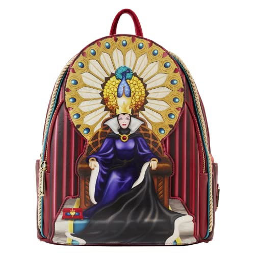 ラウンジフライ アメリカ 日本未発売 バッグ コラボ Loungefly Disney Snow White Evil Queen Throne Womens Double Strap Shoulder Bag Purseラウンジフライ アメリカ 日本未発売 バッグ コラボ|angelica