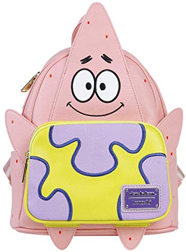 待ち合い室飛球 亜米利加 日本未発売 御徒面子 共同研究 Loungefly x SpongeBob SquarePants 20th Anniversary Patrick Mini Backpack (One Size, Multicolored)待ち合い室飛球 亜米利加 日本未発売 御徒面子 共同研究