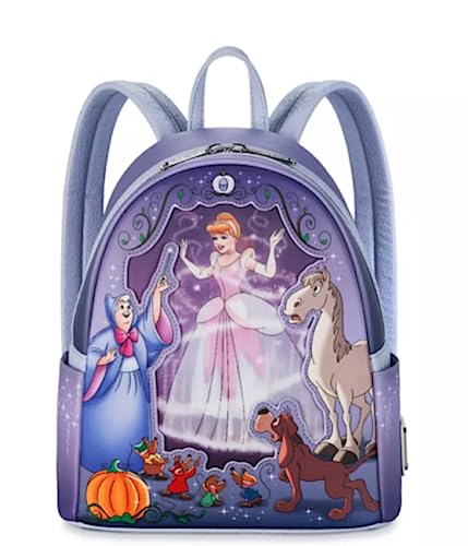 待ち合い室飛球 亜米利加 日本未発売 御徒面子 共同研究 Loungefly Disney Parks Mini Backpack ? Disney100 Cinderella待ち合い室飛球 亜米利加 日本未発売 御徒面子 共同研究