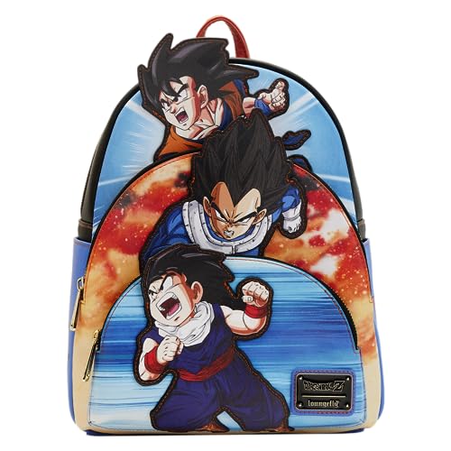 ラウンジフライ アメリカ 日本未発売 バッグ コラボ Loungefly Dragon Ball Z Triple Pocket Mini Backpack Confidentialラウンジフライ アメリカ 日本未発売 バッグ コラボ｜angelica