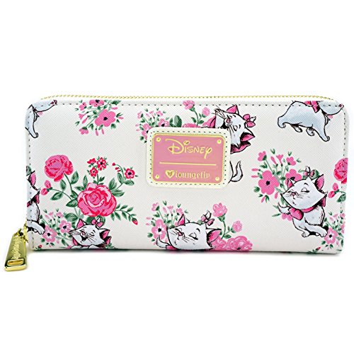 待ち合い室飛球 亜米利加 日本未発売 紙入れ ウォレット Loungefly x Disney Marie Floral AOP Faux Leather Wallet (Multi, One Size)待ち合い室飛球 亜米利加 日本未発売 紙入れ ウォレット