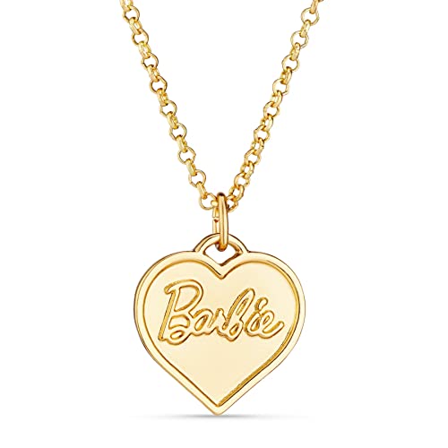 バービー バービー人形 Barbie Chunky Heart Necklace - Goldバービー バービー人形｜angelica