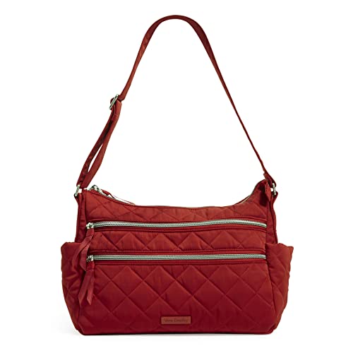 ヴェラブラッドリー ベラブラッドリー アメリカ フロリダ州マイアミ 日本未発売 Vera Bradley Women's Performance Twill Triple Zip Shoulder Satchel Purse, Cardinal Red, One Sizeヴェラブラッドリー ベラブラッドリー アメリカ フロリダ州マイアミ 日本未発売|angelica