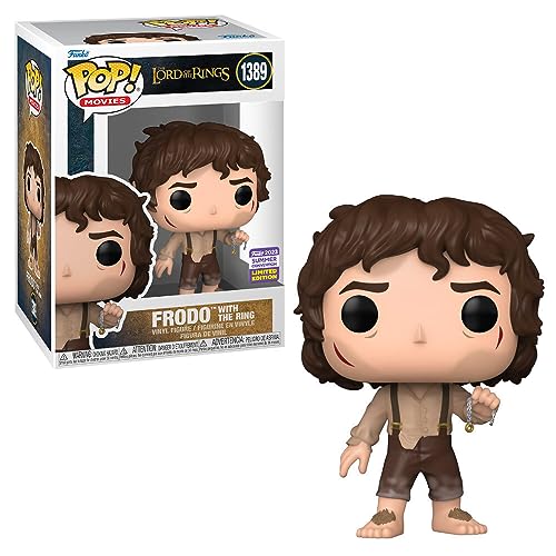 ファンコ FUNKO フィギュア 人形 アメリカ直輸入 Funko Pop! Movies: Lord of The Rings - Frodo with Ring (SDCC'23), Collectable Vinyl Figure - 71739ファンコ FUNKO フィギュア 人形 アメリカ直輸入｜angelica