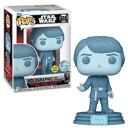 ファンコ FUNKO フィギュア 人形 アメリカ直輸入 Star Wars Episode VI Return of The Jedi: Holographic Luke Skywalker 40th Anniversary Glow in The Dark Funko POP! Vinyl Figure&hellip;ファンコ FUNKO フィギュア 人形 アメリカ直輸入｜angelica