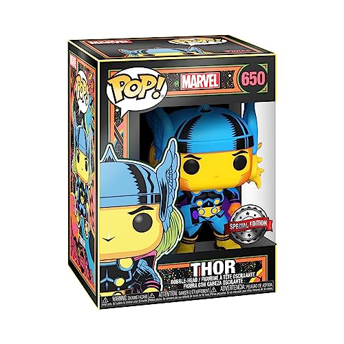 ファンコ FUNKO フィギュア 人形 アメリカ直輸入 Funko POP! Marvel: Black Light - Thor - Marvel Comics - Collectable Vinyl Figure - Gift Idea - Official Merchandise - Toys for Kids & Adults - Comic Books Fanファンコ FUNKO フィギュア 人形 アメリカ直輸入|angelica