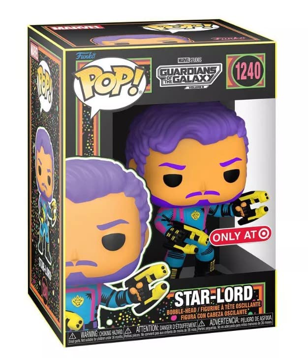 ファンコ FUNKO フィギュア 人形 アメリカ直輸入 Funko Pop Marvel Black Light Vinyl Figure Collection MCU Glow Toy (Star Lord), (FPMBL423)ファンコ FUNKO フィギュア 人形 アメリカ直輸入|angelica