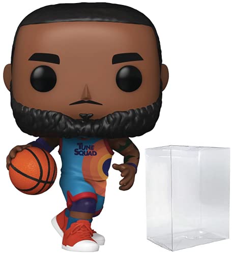 ファンコ FUNKO フィギュア 人形 アメリカ直輸入 Funko Pop! Movies: Space Jam, A New Legacy - Lebron James Dribbling Vinyl Figure #1090 (Includes Compatible Pop Box Protector Case)ファンコ FUNKO フィギュア 人形 アメリカ直輸入|angelica