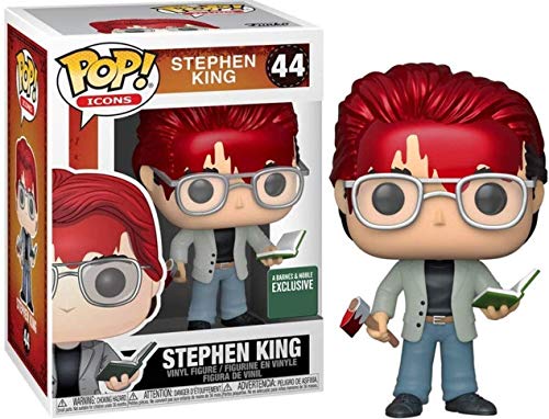 ファンコ FUNKO フィギュア 人形 アメリカ直輸入 POP! Funko Icons: Stephen King with Axe and Book #44ファンコ FUNKO フィギュア 人形 アメリカ直輸入|angelica