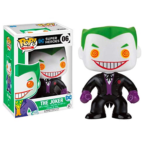 ファンコ FUNKO フィギュア 人形 アメリカ直輸入 Funko The Joker [Black Suit] #06 POP! Vinyl Figure DC Super Heroesファンコ FUNKO フィギュア 人形 アメリカ直輸入｜angelica