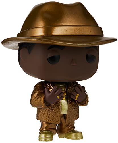 ファンコ FUNKO フィギュア 人形 アメリカ直輸入 Funko Biggie Smalls POP! Rocks Notorious BIG Exclusive Vinyl Figure #152 [GOLD Variant Fedora]ファンコ FUNKO フィギュア 人形 アメリカ直輸入｜angelica
