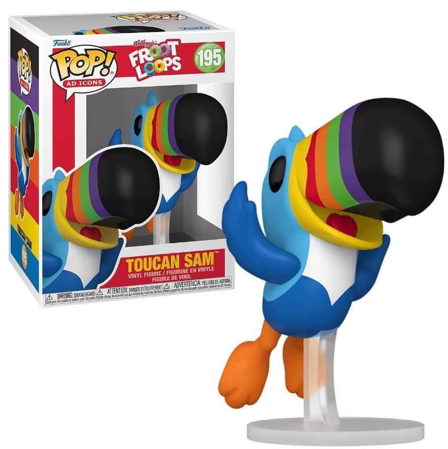 ファンコ FUNKO フィギュア 人形 アメリカ直輸入 Flying Toucan Sam (Kelloggs) Funko Pop! Ad Iconsファンコ FUNKO フィギュア 人形 アメリカ直輸入｜angelica