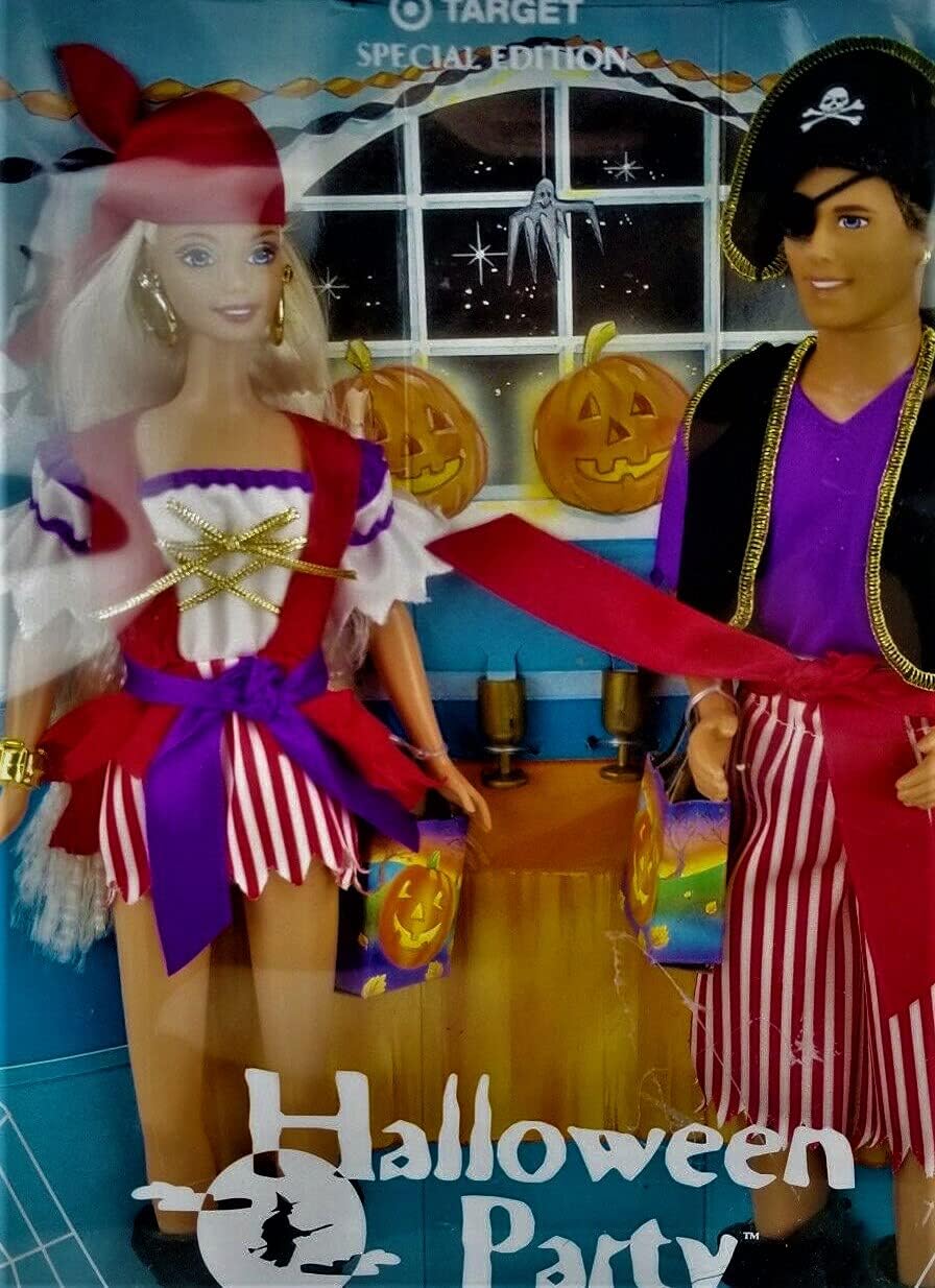 人気ブランド バービー バービー人形 ケン Ken Halloween Party Barbie Ken Dolls Set Target Special Edition W Barbie Doll Ken Doll Dressed As Pirates 1998 バービー バービー人形 ケン Ken 50 Off Www Timesofbahrain Com