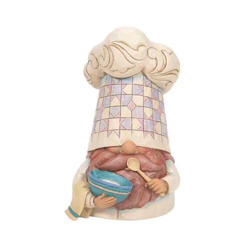 エネスコ Enesco 飾りつけ 室内装飾 外国で模範例 亜米利加 Enesco Jim Shore Heartwood Creek Bon Appetit! Chef Gnome Figure- Stone Resin Hand Painted Gnomes Mini Figurines Home Decor Kitchen Statueエネスコ Enesco 飾りつけ 室内装飾 外国で模範例 亜米利加