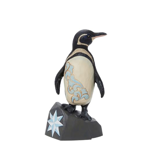 エネスコ Enesco 飾りつけ 室内装飾 外国で模範例 亜米利加 Enesco Jim Shore Animal Planet Collection Galapagos Penguin, Figurine, 6インチ Hエネスコ Enesco 飾りつけ 室内装飾 外国で模範例 亜米利加