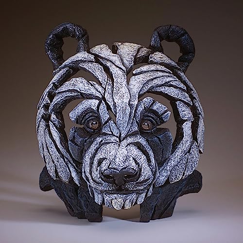 エネスコ Enesco 飾りつけ 室内装飾 外国で真似形 亜米利加 Enesco Edge Sculpture Panda Head Bust Figurine, 10.625 Inch, White and Blackエネスコ Enesco 飾りつけ 室内装飾 外国で真似形 亜米利加
