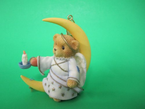 エネスコ Enesco 飾りつけ 室内装飾 外国で模範例 亜米利加 Cherished Teddies,\" Angel Sitting on Moon\"" Dated 2000エネスコ Enesco 飾りつけ 室内装飾 外国で模範例 亜米利加"