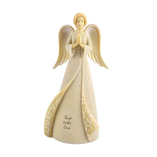 エネスコ Enesco 飾りつけ 室内装飾 外国で模範例 亜米利加 Enesco Foundations Trust インチ The Lord Prayer Angel Figurine, 7.7 Inch, Multicolorエネスコ Enesco 飾りつけ 室内装飾 外国で模範例 亜米利加