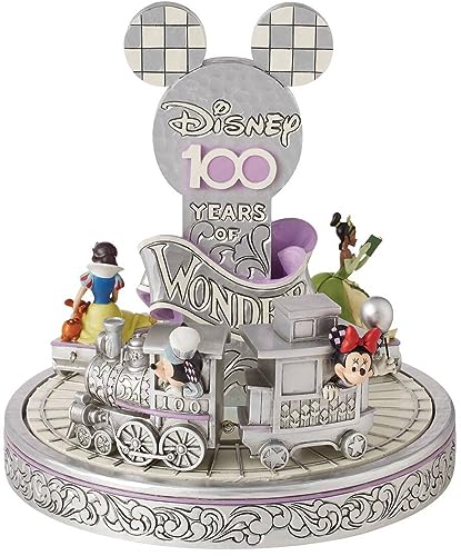 エネスコ Enesco 飾りつけ 室内装飾 外国でひな形 亜米利加 Enesco Disney Traditions by Jim Shore 100 Years of Wonder Centennial Train Animated Figurine Set, 9.5 Inch, Multicolorエネスコ Enesco 飾りつけ 室内装飾 外国でひな形 亜米利加
