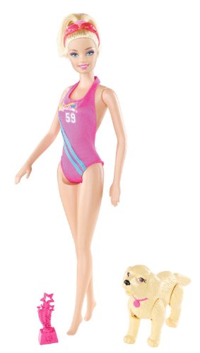 激安ブランド バービー バービー人形 W3759 Barbie Team Barbie Swimmer Dollバービー バービー人形 W3759 新発 Www Faan Gov Ng