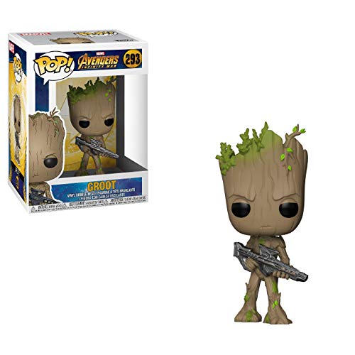 ファンコ FUNKO フィギュア 人形 アメリカ直輸入 Funko POP! Marvel: Avengers Infinity War - Teen Groot with Gun, Multicolor, Standardファンコ FUNKO フィギュア 人形 アメリカ直輸入|angelica