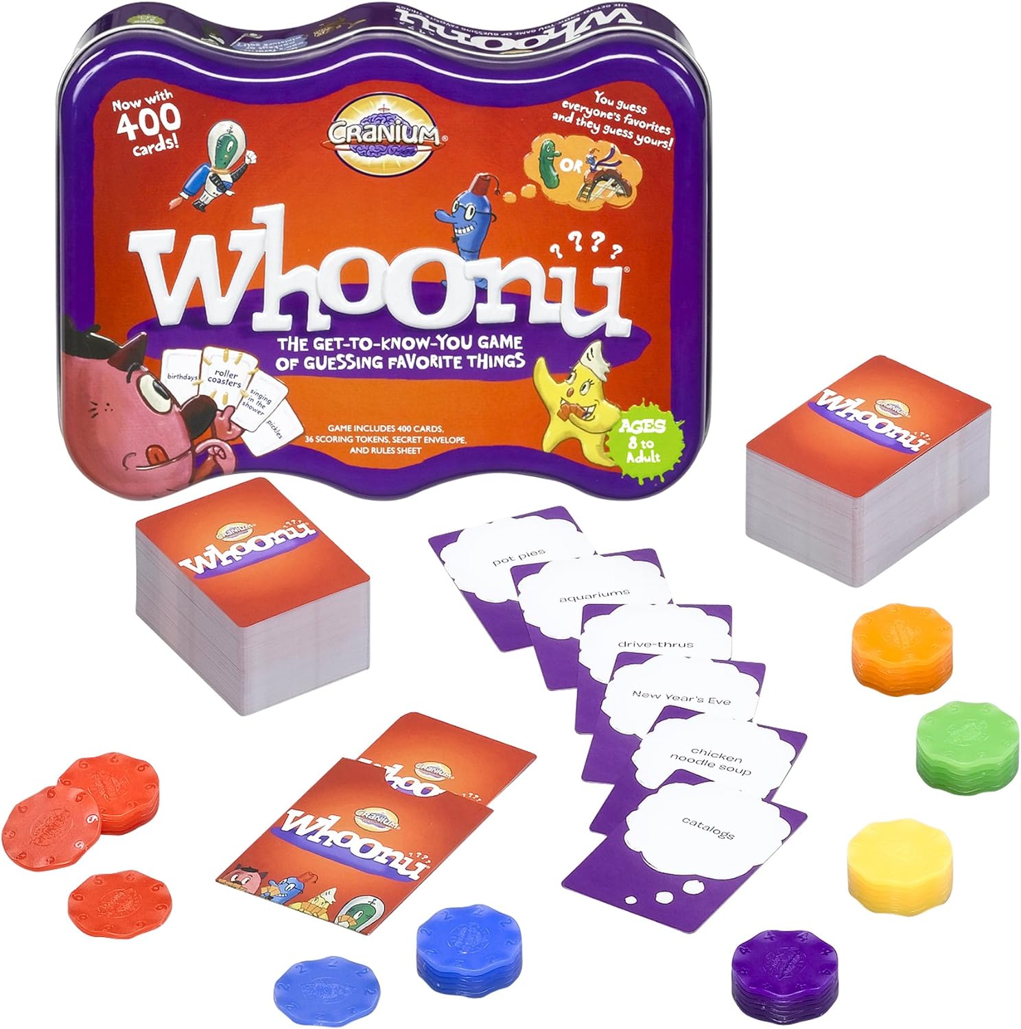 ゲーム盤力くらべ 英語 亜米利加 外国で力くらべ 16512 Cranium Whoonu Tin Editionゲーム盤力くらべ 英語 亜米利加 外国で力くらべ 16512