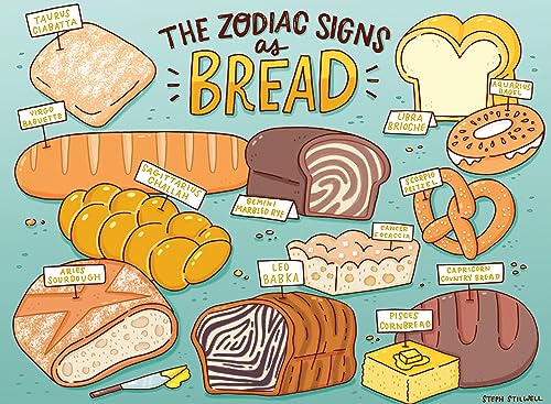 ジグソーパズル 海外製 アメリカ Ceaco ? Bread Zodiac - 300 Piece Jigsaw Space Saver Puzzle ? Puzzles for Smaller Spaces and Surfacesジグソーパズル 海外製 アメリカ｜angelica