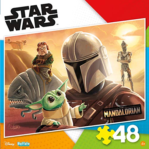 ジグソーパズル 海外製 アメリカ Buffalo Games - Star Wars - Precious Cargo - 48 Piece Jigsaw Puzzle for Families -Challenging Puzzle Perfect for Game Nights - Finished Size isジグソーパズル 海外製 アメリカ｜angelica