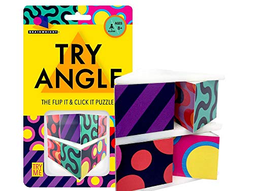 ジグソーパズル 海外製 アメリカ Brainwright - Try Angle - The Flip It & Click It Fidget Puzzle, 1 Player Ages 8+ジグソーパズル 海外製 アメリカ|angelica