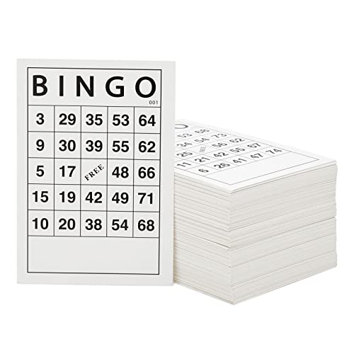 ボードゲーム 英語 アメリカ 海外ゲーム Juvale Bingo Paper Game Sheets - 4 x 6 in, 180 Sheets - Bulk Reusable Number Cards & Playing Card Set for Adults - for Birthday Games & Group Activitiesボードゲーム 英語 アメリカ 海外ゲーム｜angelica