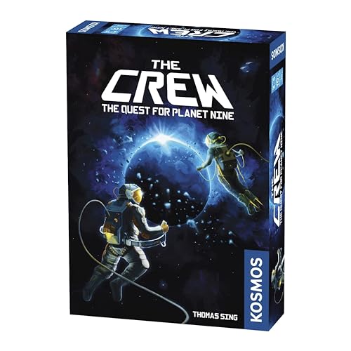 ゲーム盤競り合い 英語 亜米利加 外国で競り合い Thames \u0026 Kosmos The Crew - Quest for Planet Nine | Card Game | Kennerspiel des Jahres Winner | Cooperative | 3-5 Players | Ages 10+ | Trick-Taking | 50 Levels of Difficulty |ゲーム盤競り合い 英語 亜米利加 外国で競り合い