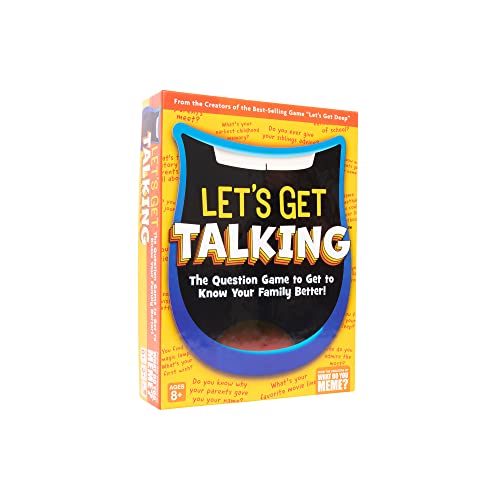 ボードゲーム 英語 アメリカ 海外ゲーム WHAT DO YOU MEME? Let's Get Talking: The Question Game to Get to Know Your Family Better by Relatable, Designed for Ages 8+, Fun Kids Games for Family Game Night, Great, Inclボードゲーム 英語 アメリカ 海外ゲーム|angelica