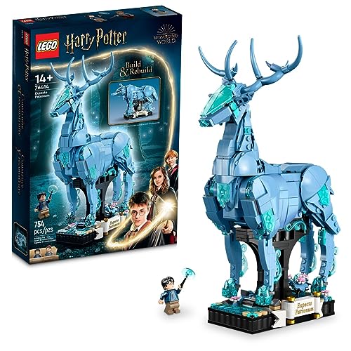 ゲーム盤力くらべ 英語 亜米利加 外国で力くらべ LEGO Harry Potter Expecto Patronum 76414 Collectible 2-インチ-1 Building Set; Birthday Gift Idea for Teens or Fans Aged 14 and Up; Build and Display Patronus Set for Fans of the ゲーム盤力くらべ 英語 亜米利加 外国で力くらべ