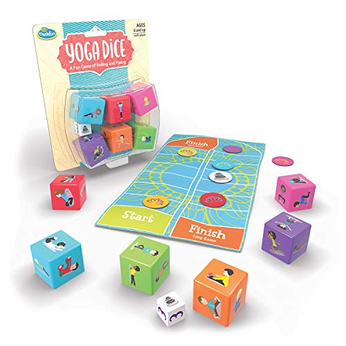 ゲーム盤競り合い 英語 亜米利加 外国で競り合い Think Fun Yoga Dice Game for Boys and Girls Ages 6 and Up - Learn Yoga With a Game,Multi,1844ゲーム盤競り合い 英語 亜米利加 外国で競り合い