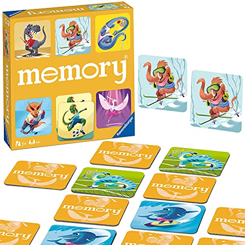 ゲーム盤競り合い 英語 亜米利加 外国で競り合い Ravensburger Dinosaur Sports Memory Game for Girls \u0026 Boys Ages 3 to 5?A Fun \u0026 Fast Dino Memory Gameゲーム盤競り合い 英語 亜米利加 外国で競り合い