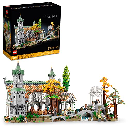 ゲーム盤力くらべ 英語 亜米利加 外国で力くらべ LEGO Icons The Lord of The Rings: Rivendell Building Set for Adults, Ages 18+ - LOTR Bedroom or Home Decor - Gift for Men \u0026 Women - 10316ゲーム盤力くらべ 英語 亜米利加 外国で力くらべ
