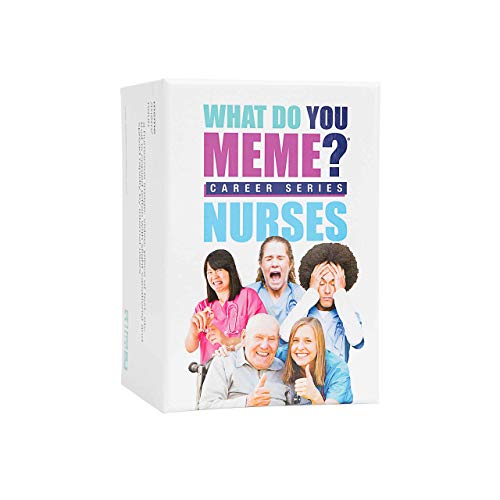 ボードゲーム 英語 アメリカ 海外ゲーム WHAT DO YOU MEME? Nurses Edition - The Hilarious Party Game for Meme Loversボードゲーム 英語 アメリカ 海外ゲーム｜angelica